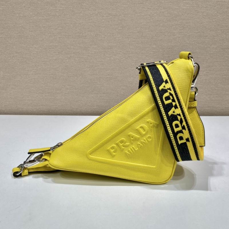 Pra*a triangle pouch